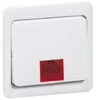 PEHA Wipper enkel voor controlelamp, kleur wit